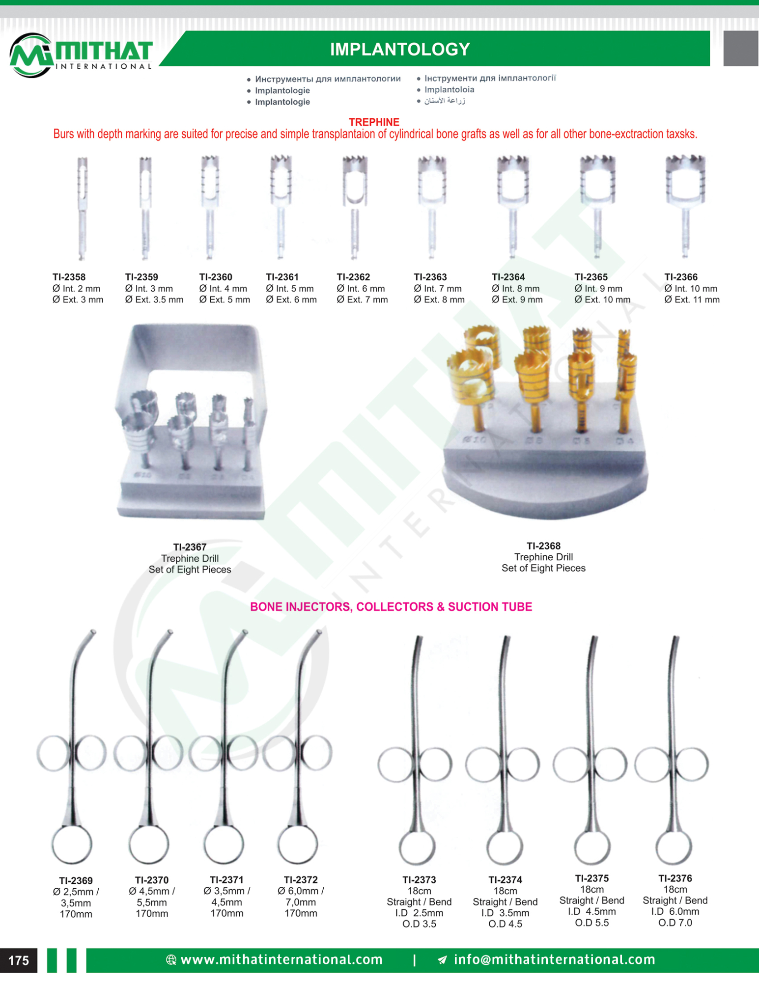 Dental Implant Instruments